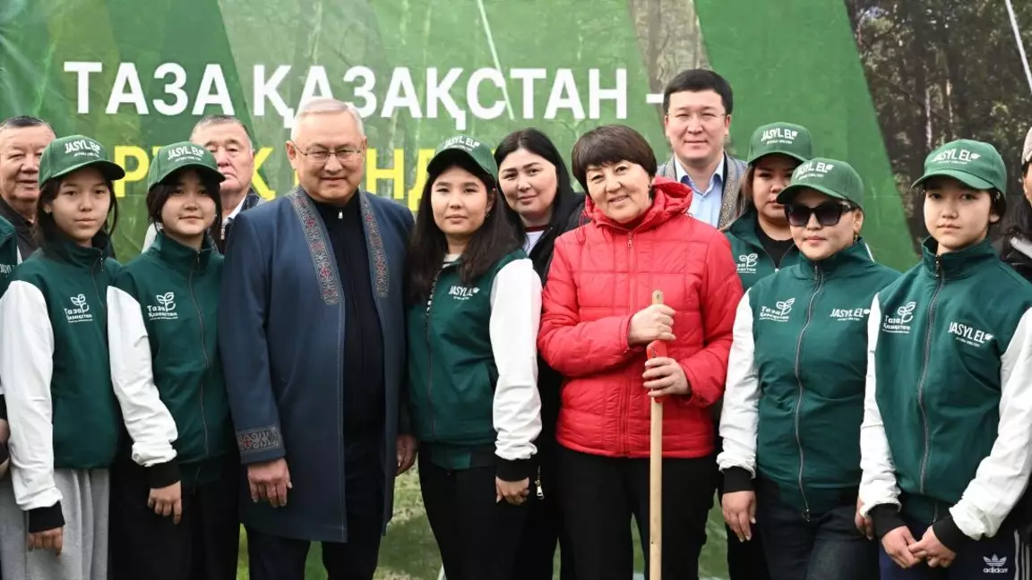 Жетісуда «Мөлдір бұлақ» экологиялық акциясы аясында бір күнде сегіз бұлақтың көзі ашылды