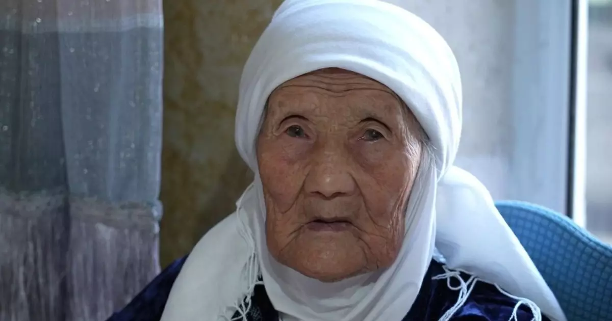  Жетісудағы 105 жастағы әжейдің 103 шөбересі бар 