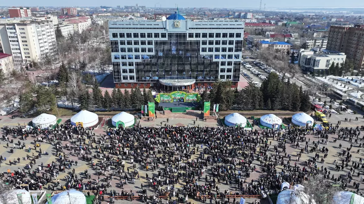 Қостанайда ерекше digital-киіз үй көпшіліктің назарын аударды