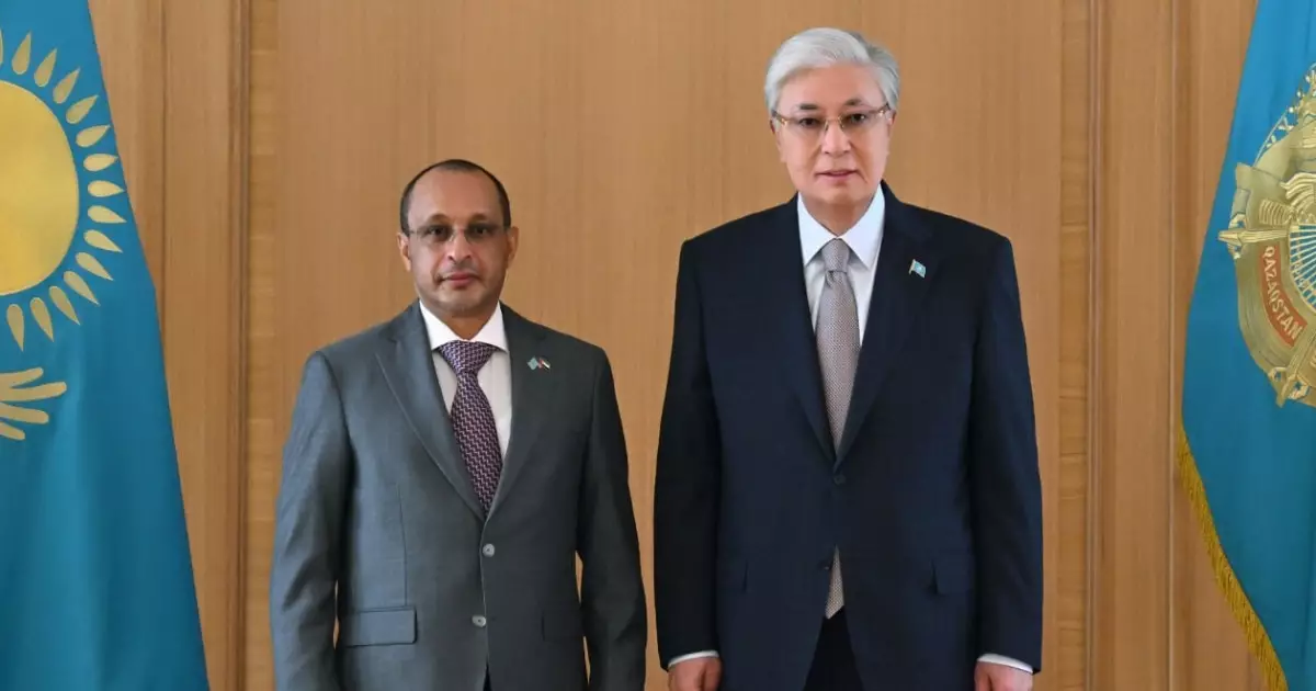   Президент БАӘ-нің Қазақстандағы елшісі Мұхаммед Саид Мұхаммед әл-Арикиді қабылдады   