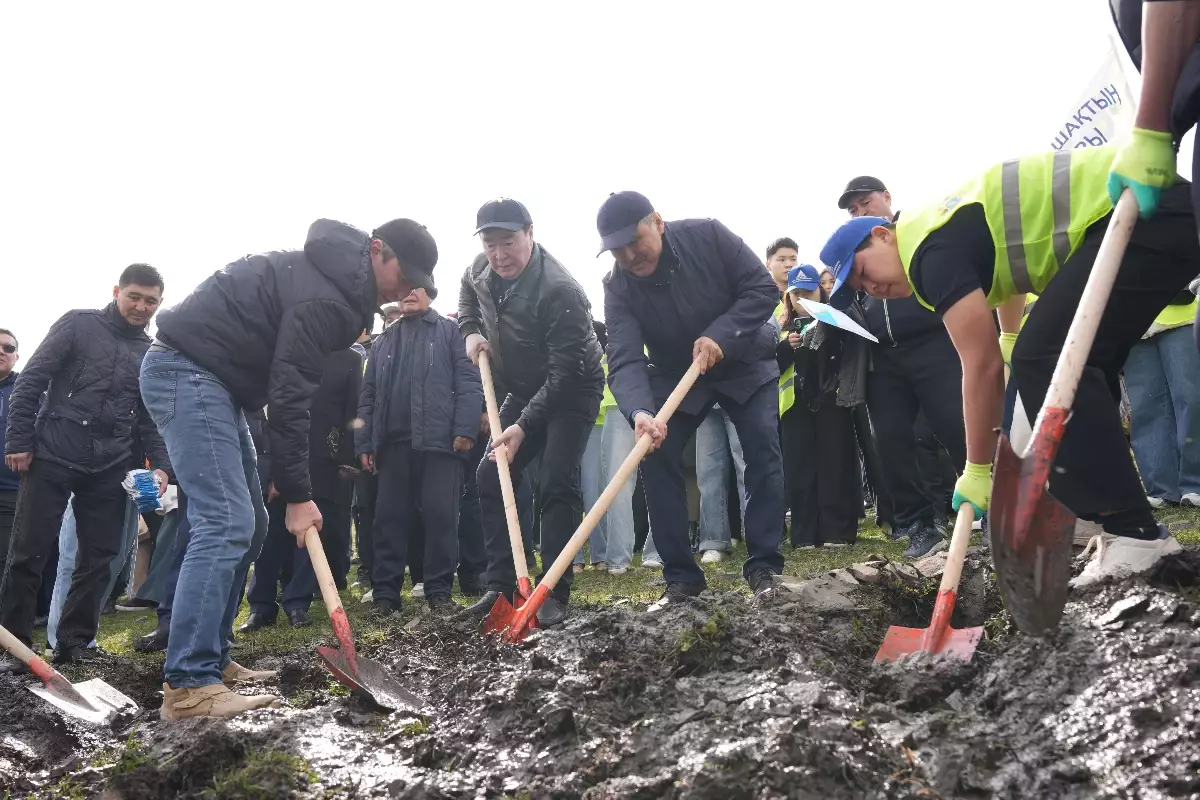 Су ресурстары министрінің қатысуымен бұлақтарды тазалауға арналған "Мөлдір бұлақ" экологиялық акциясы басталды