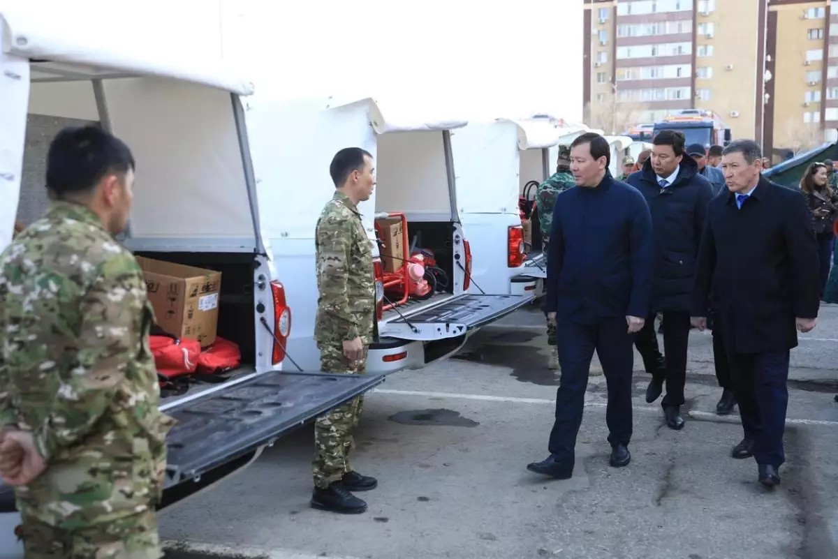 Ақтөбе облысы аумағындағы орман шаруашылықтарына жаңа техникалар табысталды