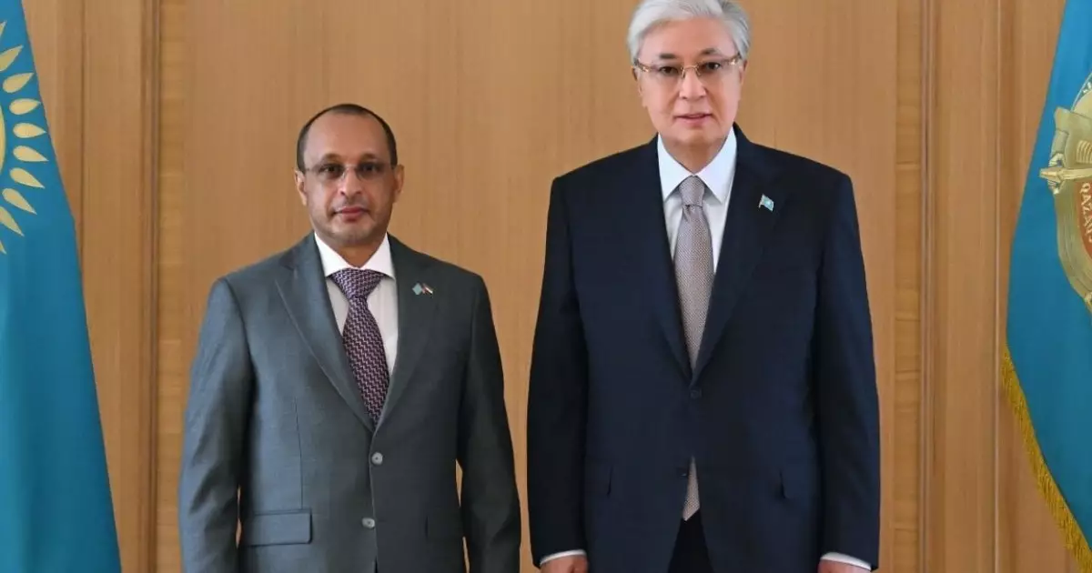  Қасым-Жомарт Тоқаев БАӘ-нің Қазақстандағы елшісін қабылдады 