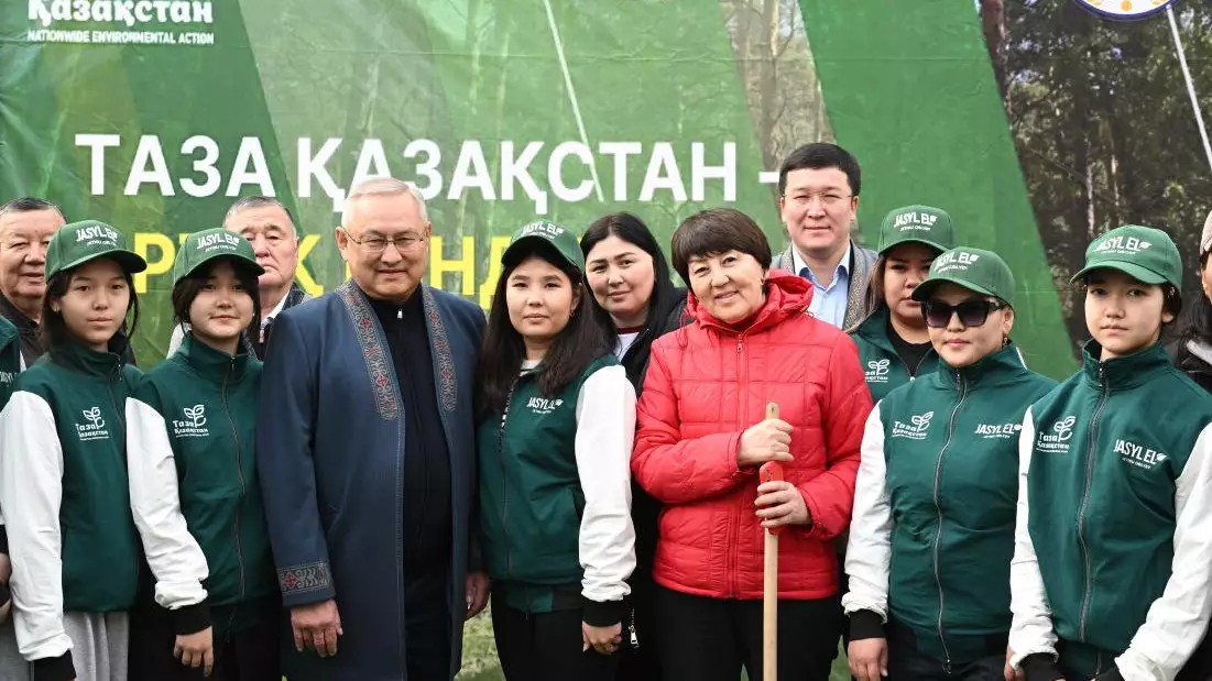 "Мөлдір бұлақ: Жетісуда бір күнде сегіз бұлақтың көзі ашылды