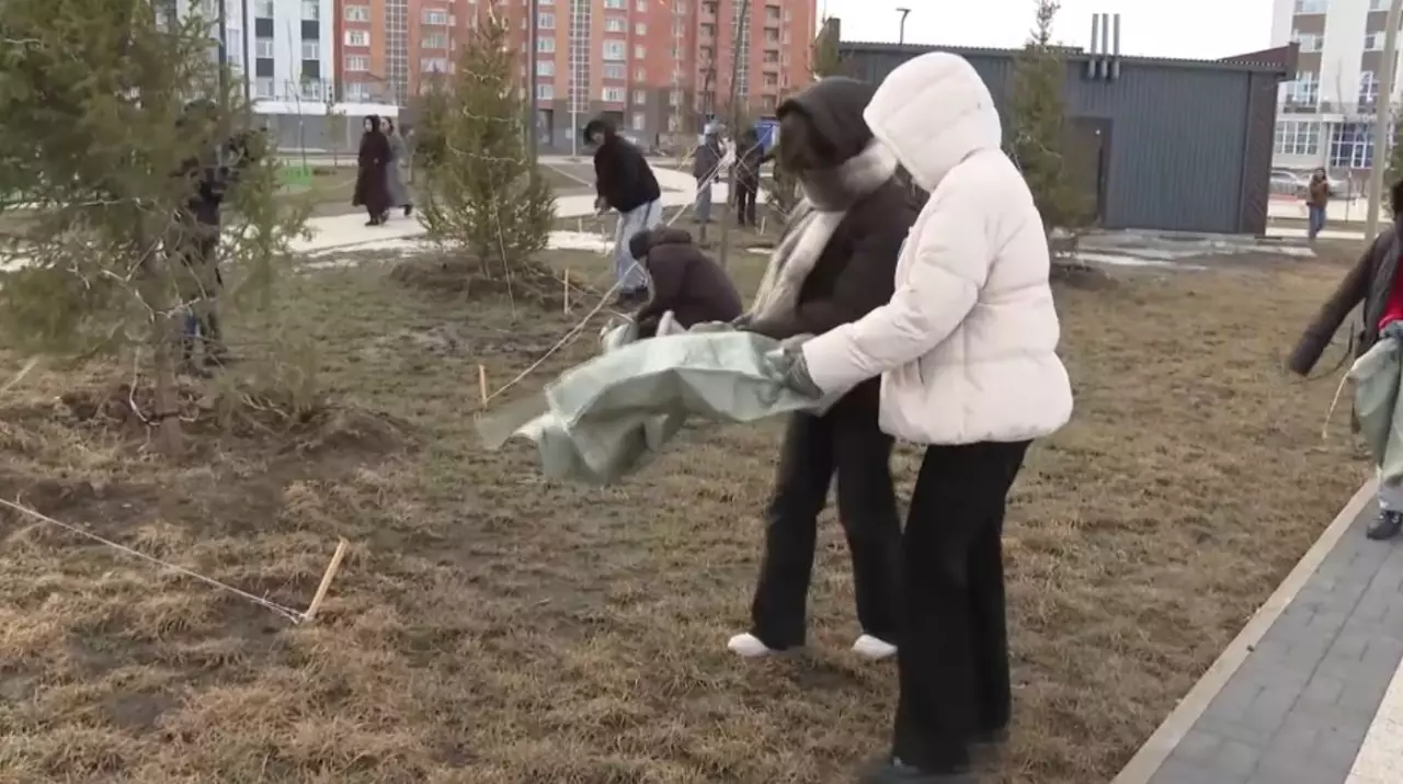 Көкшетауда жаңа жағалау қоқыстан тазартылды