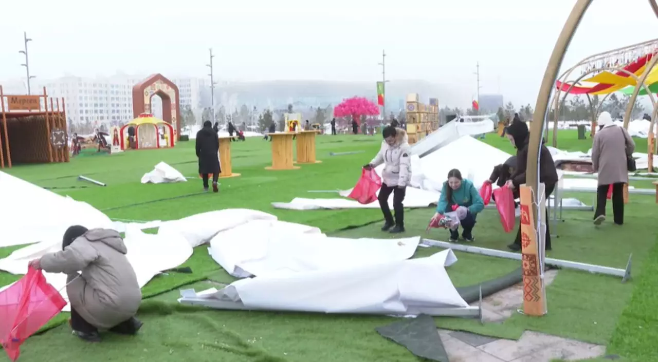 Елорда жастары «Тазару күні» эстафетасына белсене қатысты