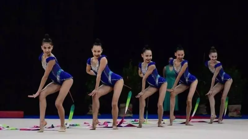 Казахстанские гимнастки завоевали четыре медали на турнире в Афинах