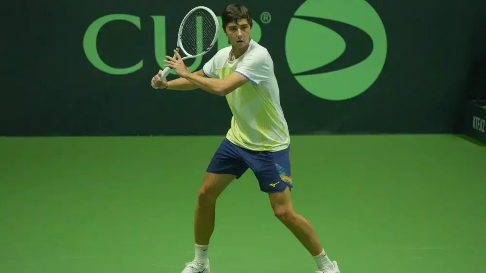 Матч второй ракетки Казахстана завершился двумя сетами после яркой победы в США