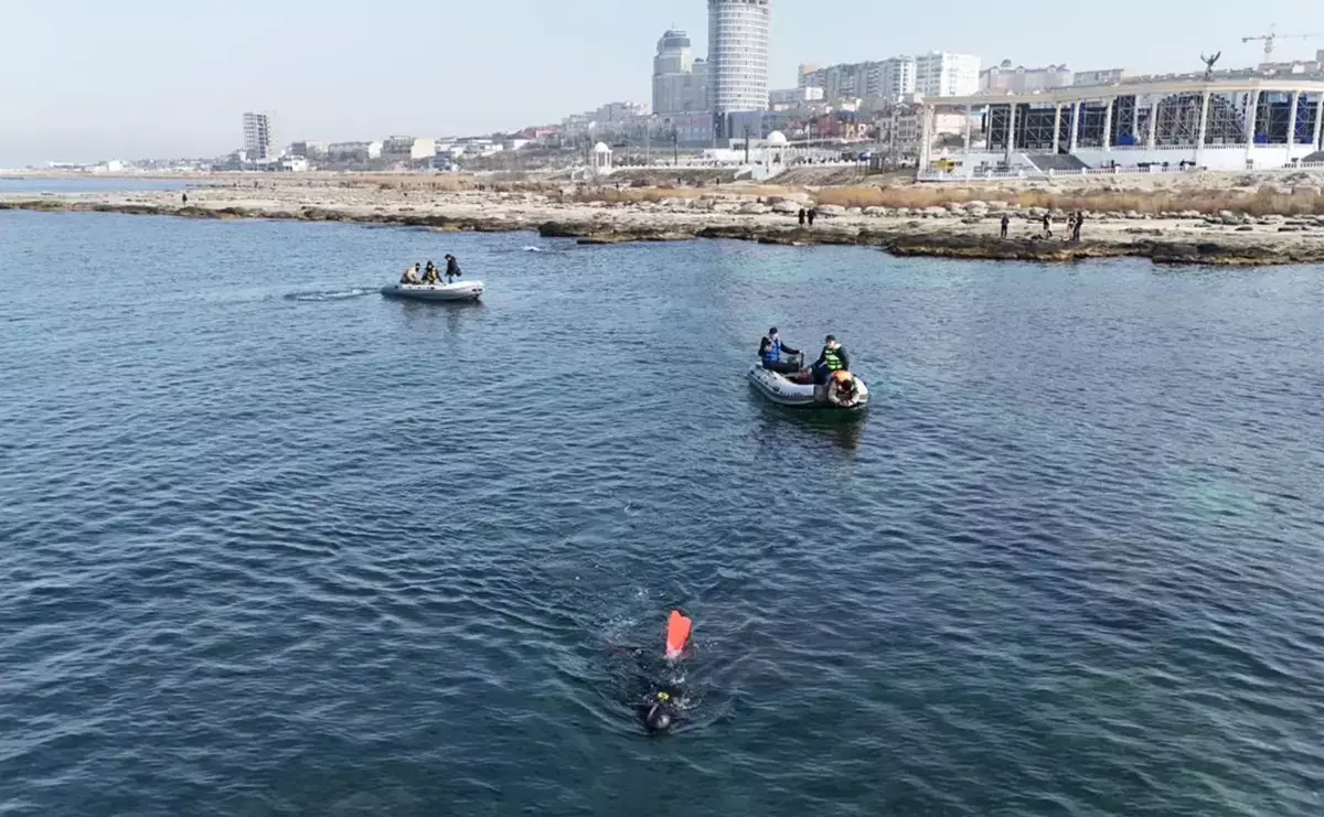 Что скрывает Каспий: в Актау водолазы очистили морское дно на 10-метровой глубине - новости на Lada.kz 23.03.2026