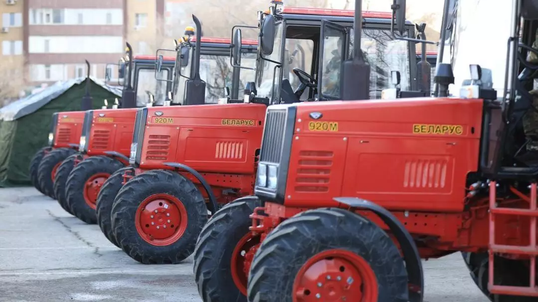 Лесные хозяйства Актюбинской области получили новую технику