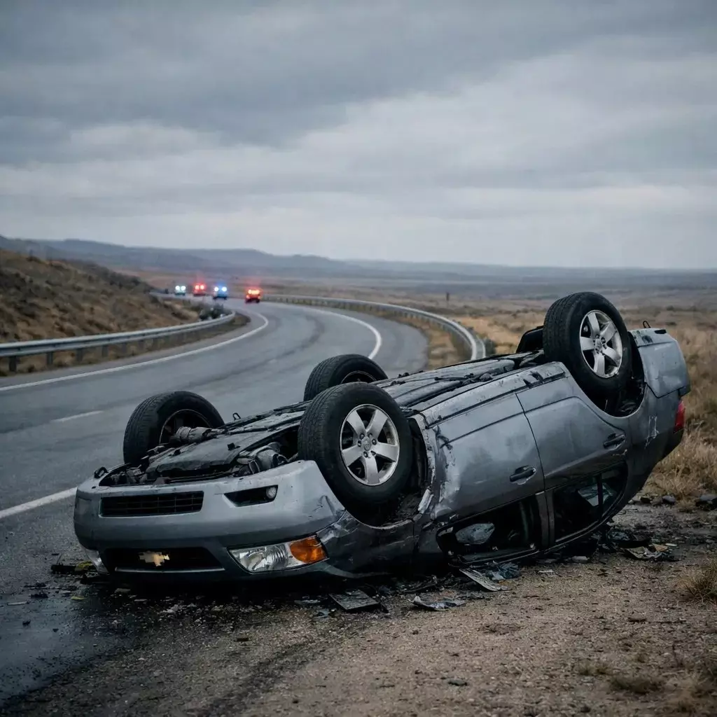 Қарағанды-Балқаш жолында көлік аударылды: үш адам бірден мерт болды