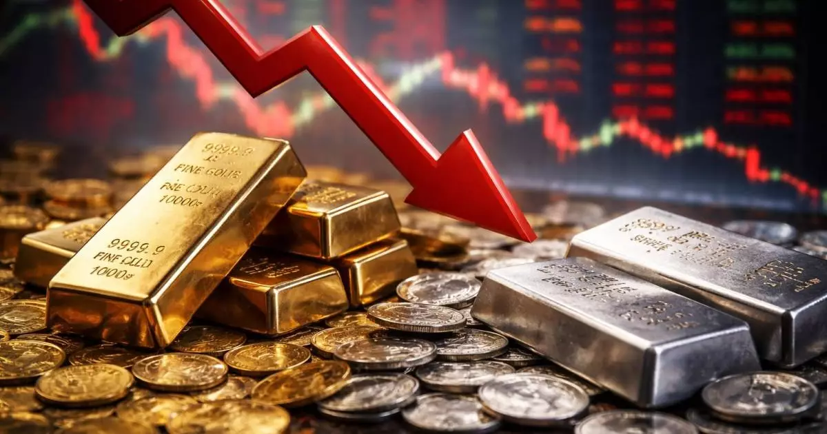  Почему падают цены на золото и серебро на фоне войны и дорогой нефти 