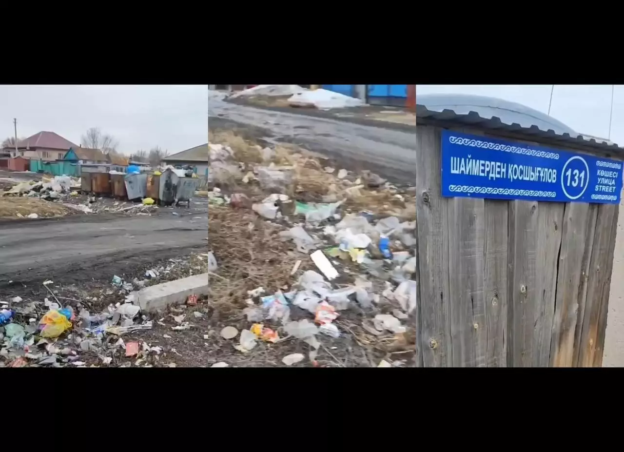 Көкшетауда тұрғындардың шыдамы таусылды: қоқыс алаңы қашан тазаланады?