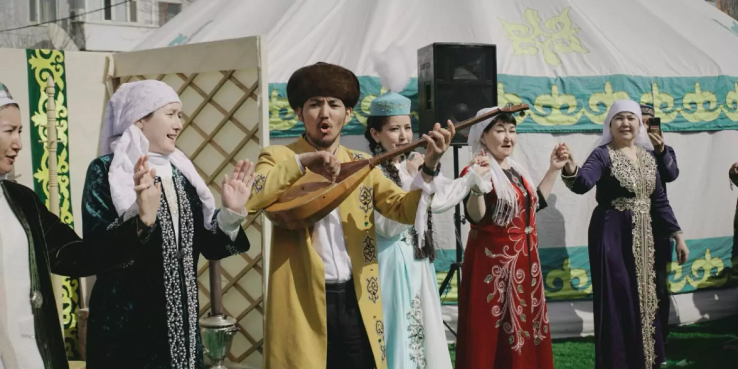 Ұлытау облысында Наурыз мейрамына «Қазақмыс» этноауылында 11 киіз үй тігілді