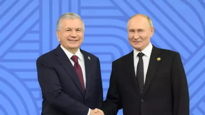 Мирзиёев и Путин обсудили строительство АЭС и ситуацию на Ближнем Востоке