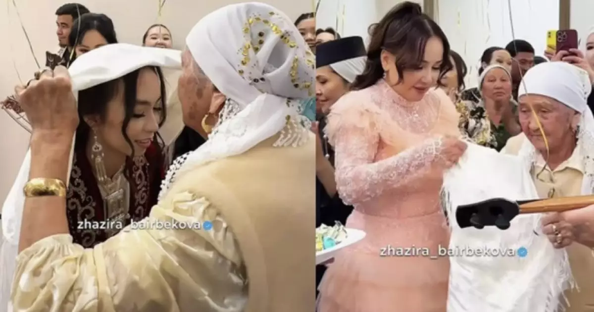  «Май құйып, аластадық»: Жазира Байырбекова келінін қалай қарсы алғанын көрсетті (ВИДЕО) 