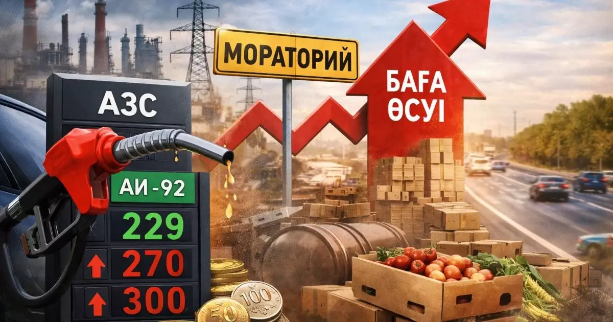  Мораторийдің мәні: АИ-92 бағасы айқай-шуға айналуы мүмкін 
