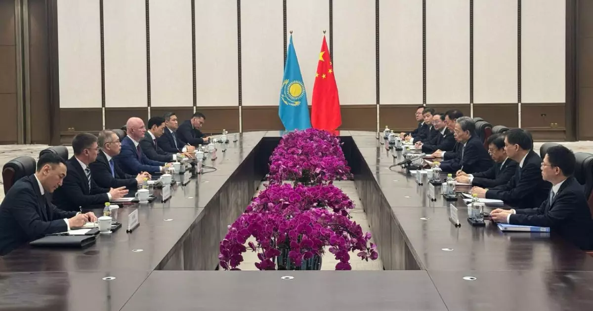  Қазақстан мен Қытай стратегиялық әріптестік мәселелерін талқылады 