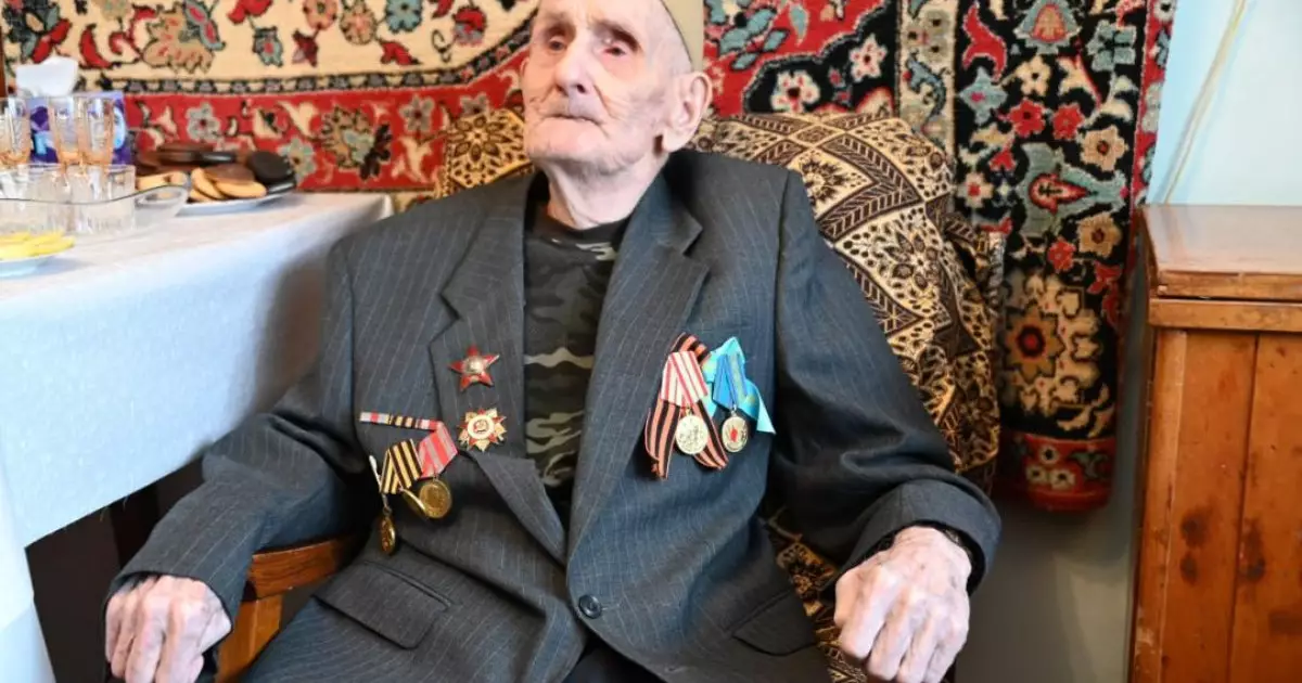  Қарағандыда соғыс ардагері 100 жасқа толды 