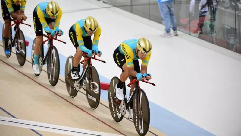 Велотректен Азия чемпионында ерлер командасы үздік бестікке кірді