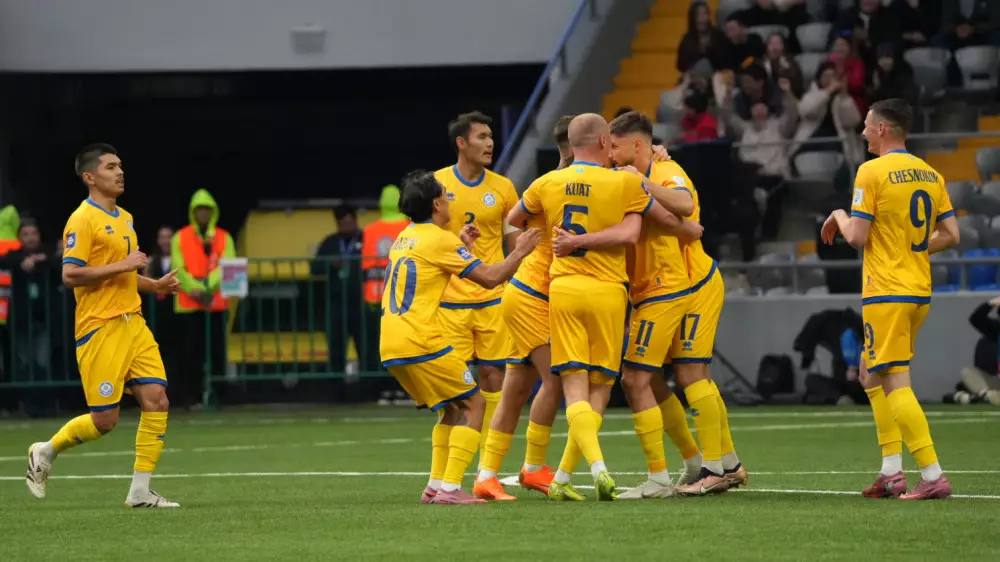 Казахстан обыграл Намибию в матче турнира FIFA Series