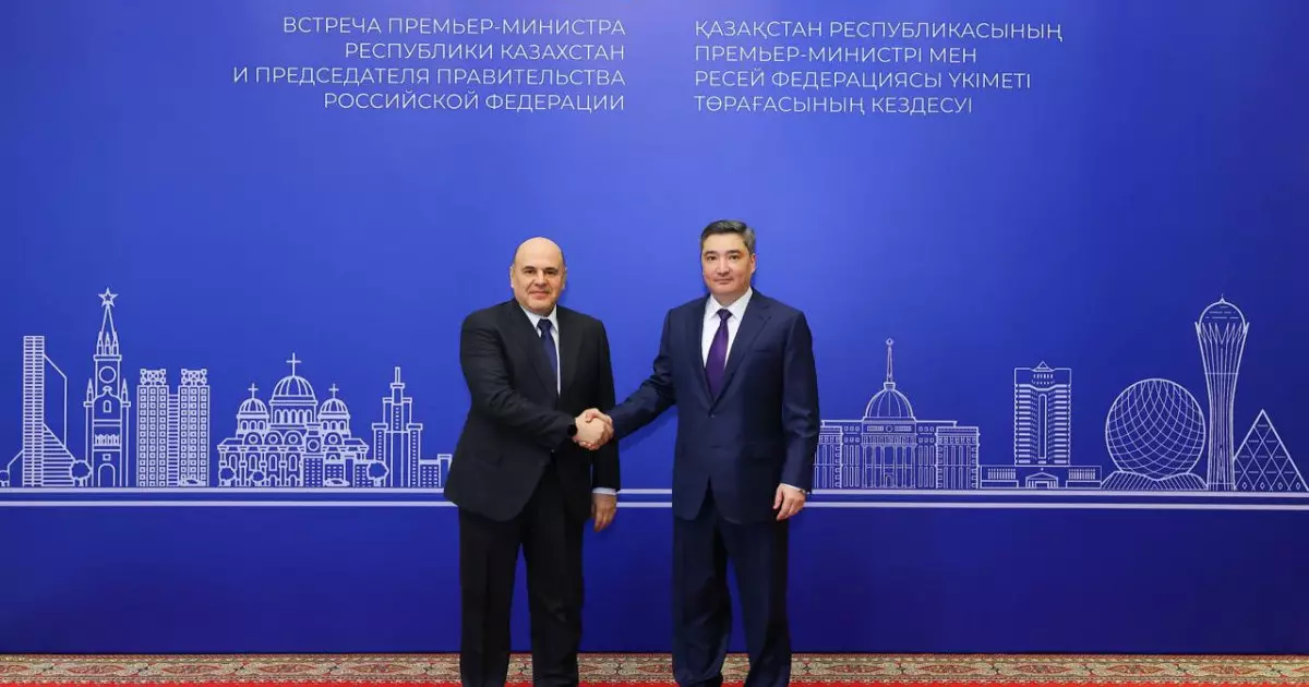  Олжас Бектенов пен РФ Премьер-министрі Михаил Мишустин сауда-экономикалық ынтымақтастықты талқылады 