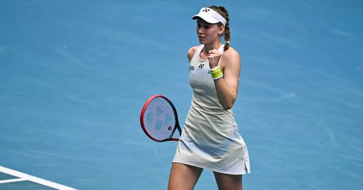   Елена Рыбакина АҚШ-тағы WTA 1000 турнирінің жартылай финалына өтті   