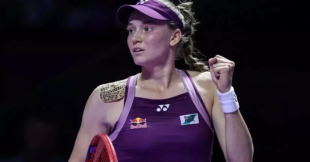  Елена Рыбакина Майамидегі беделді турнирдің жартылай финалына шықты 