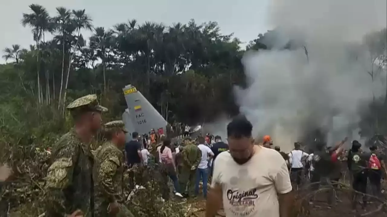 Колумбияда ұшақ апатынан 69 адам опат болды