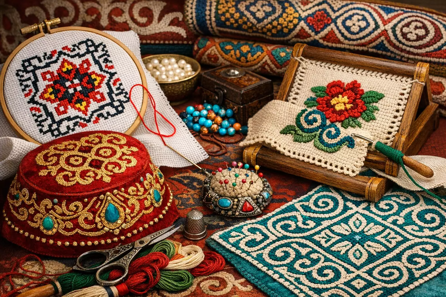 Кесте – көшпелі өркениеттің көркем тілі