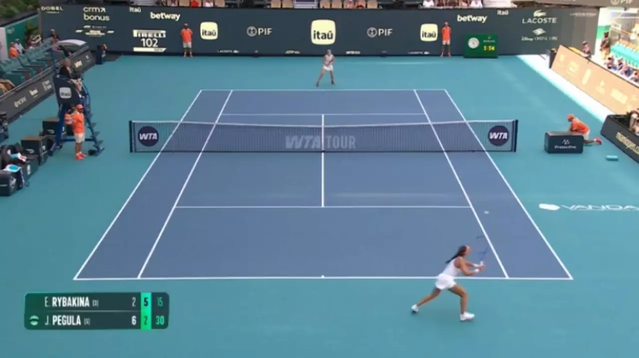 Казахстанка Рыбакина вышла в полуфинал Miami Open