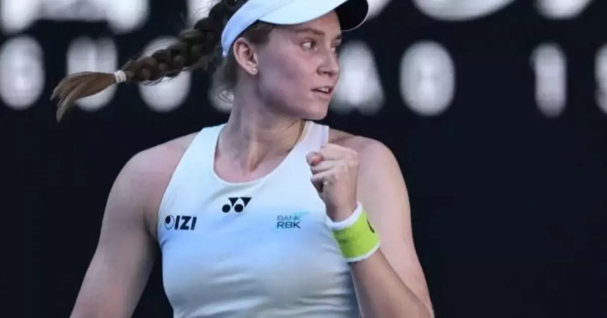  Елена Рыбакина Майами турнирінен кейін ерекше нәтижеге қол жеткізді 