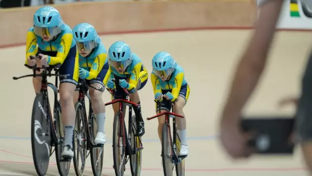 Қазақстан тректегі велоспорттан Азия чемпионатында алтын медаль жеңіп алды