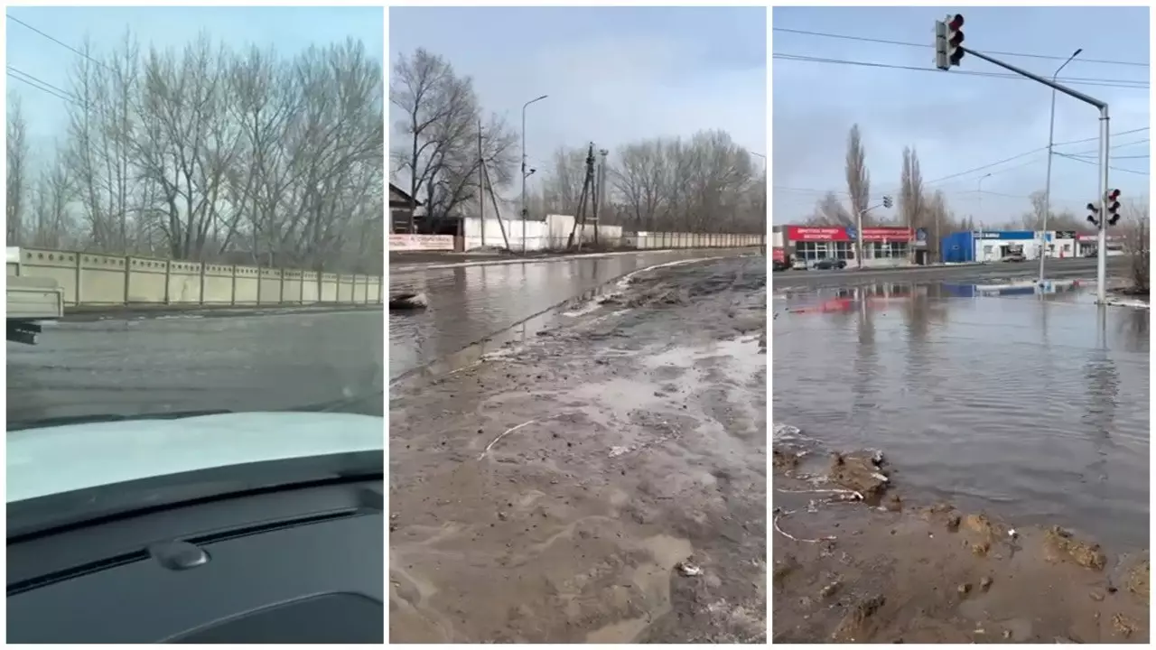 Павлодарда жолды жыл сайын су басады: тұрғындар бір жыл бойы жауап күтумен жүр
