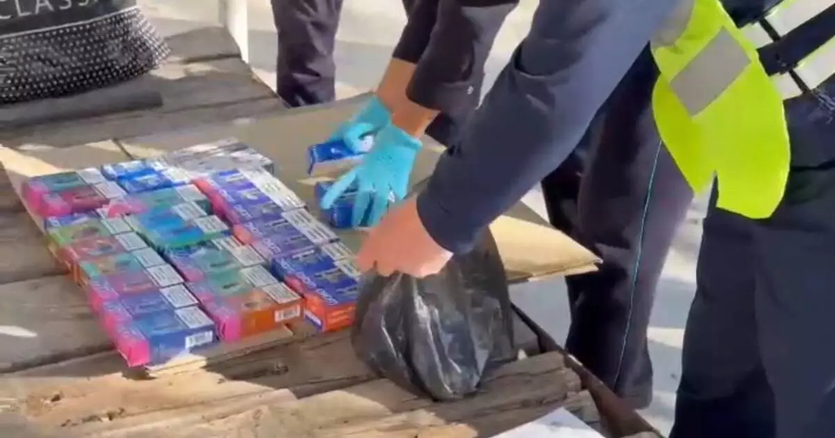  Шымкентте вейптерді заңсыз сатқан ер адам ұсталды 