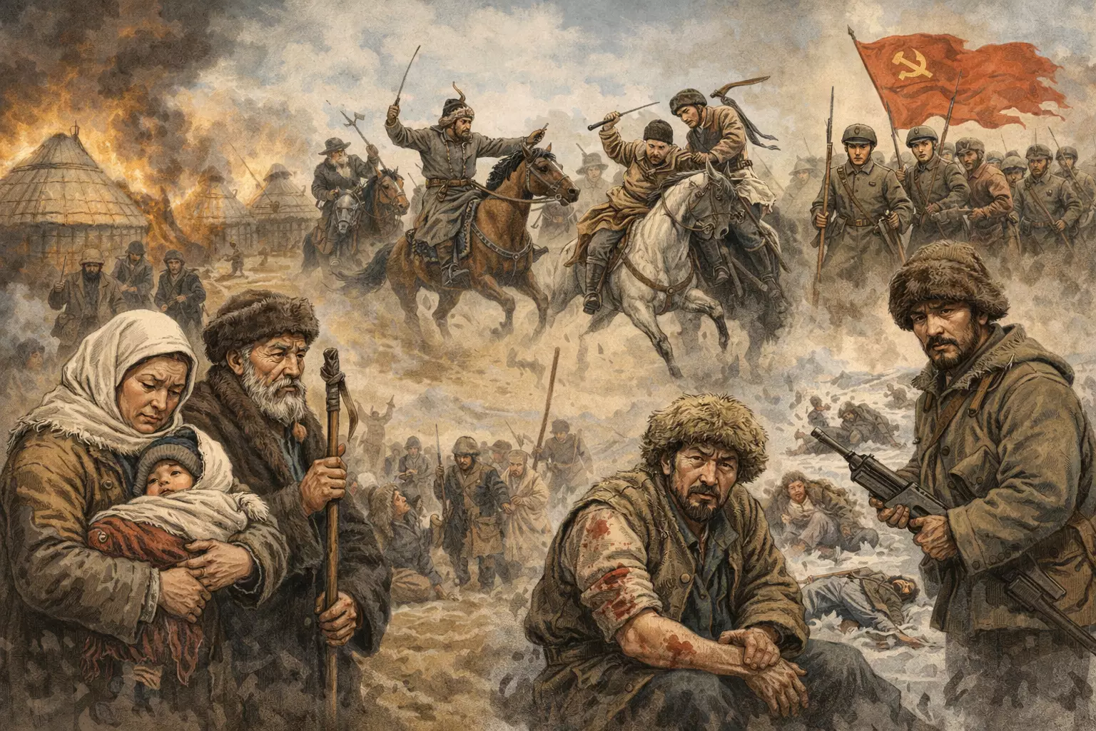 О трагических страницах истории казахского народа