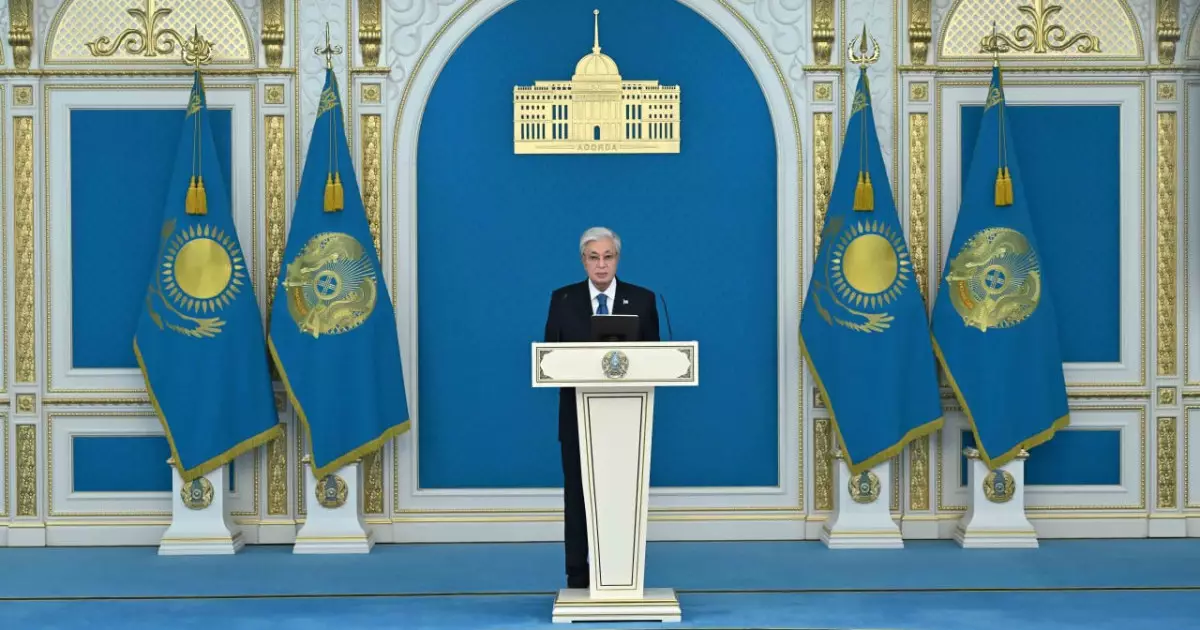  Қасым-Жомарт Тоқаев баршаға тең мүмкіндік беретін Әділетті Қазақстанды құрып жатқанымызды айтты 