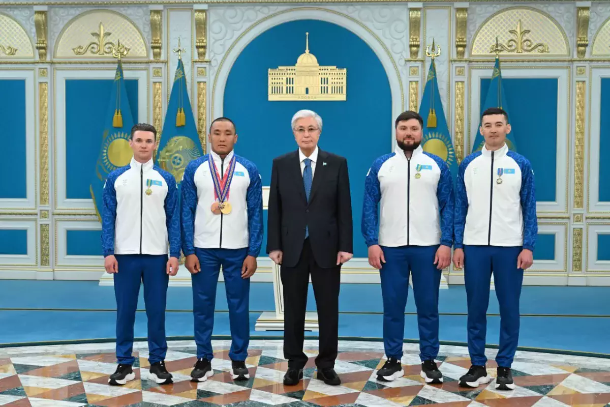 Ербол Хамитов III дәрежелі «Барыс» орденімен марапатталды