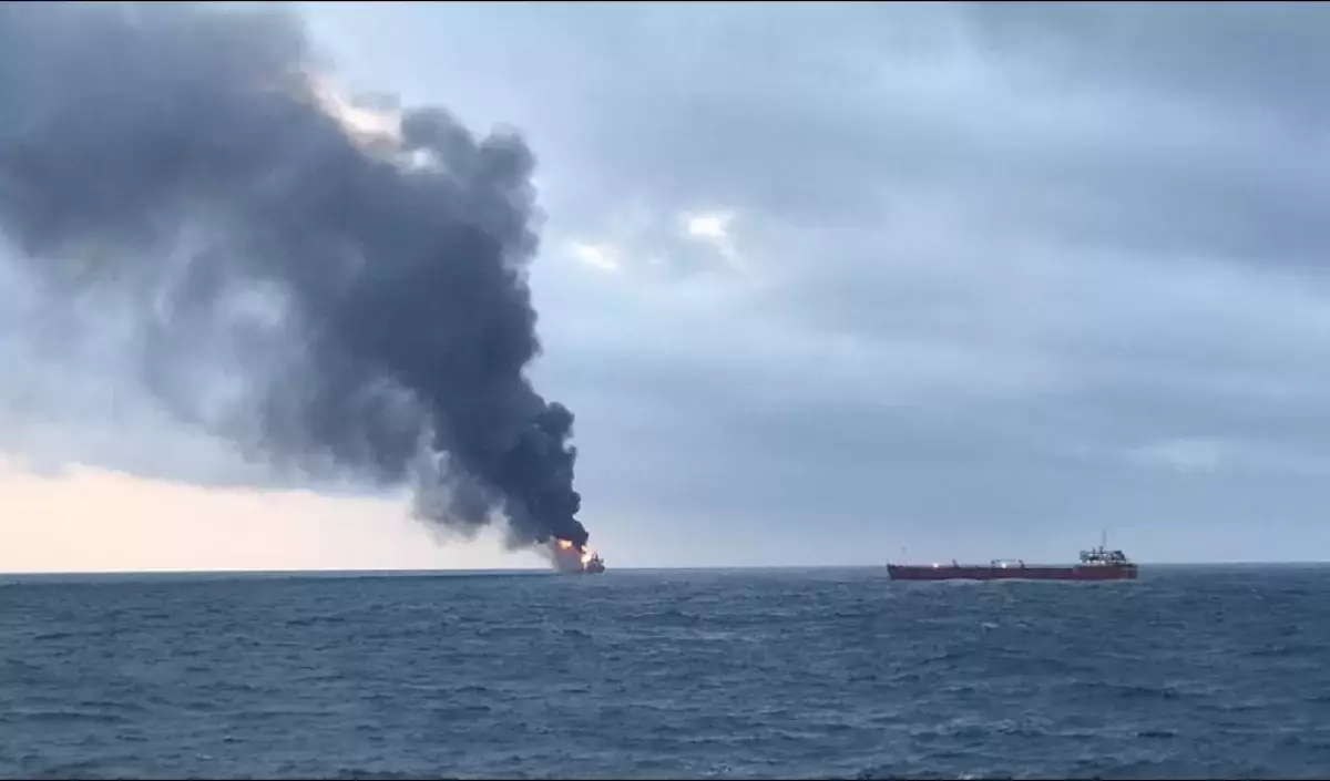 Түркиялық мұнай танкеріне ұшқышсыз аппараттар шабуыл жасады