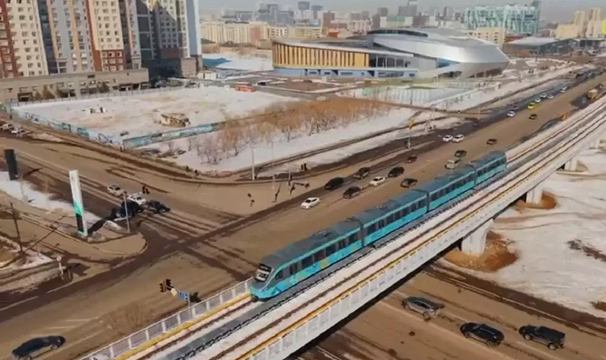 Астанада LRT жылжымалы құрамы сынақтан сәтті өтті
