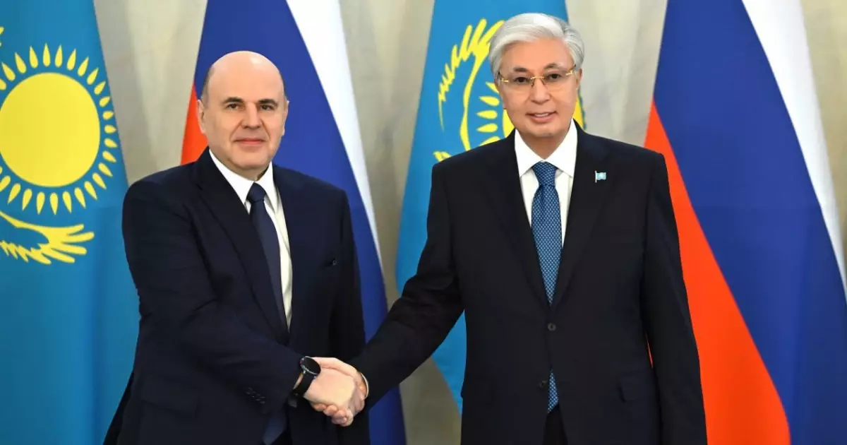  Мемлекет басшысы Ресей Премьер-министрі Михаил Мишустинді қабылдады 
