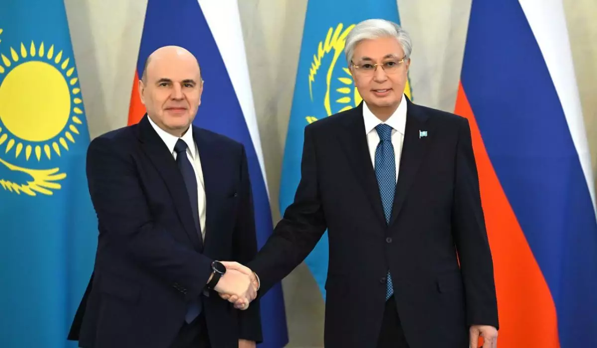 "Ресей біздің негізгі инвестициялық серіктесіміз": Тоқаев Ресей премьері Михаил Мишустинмен кездесті