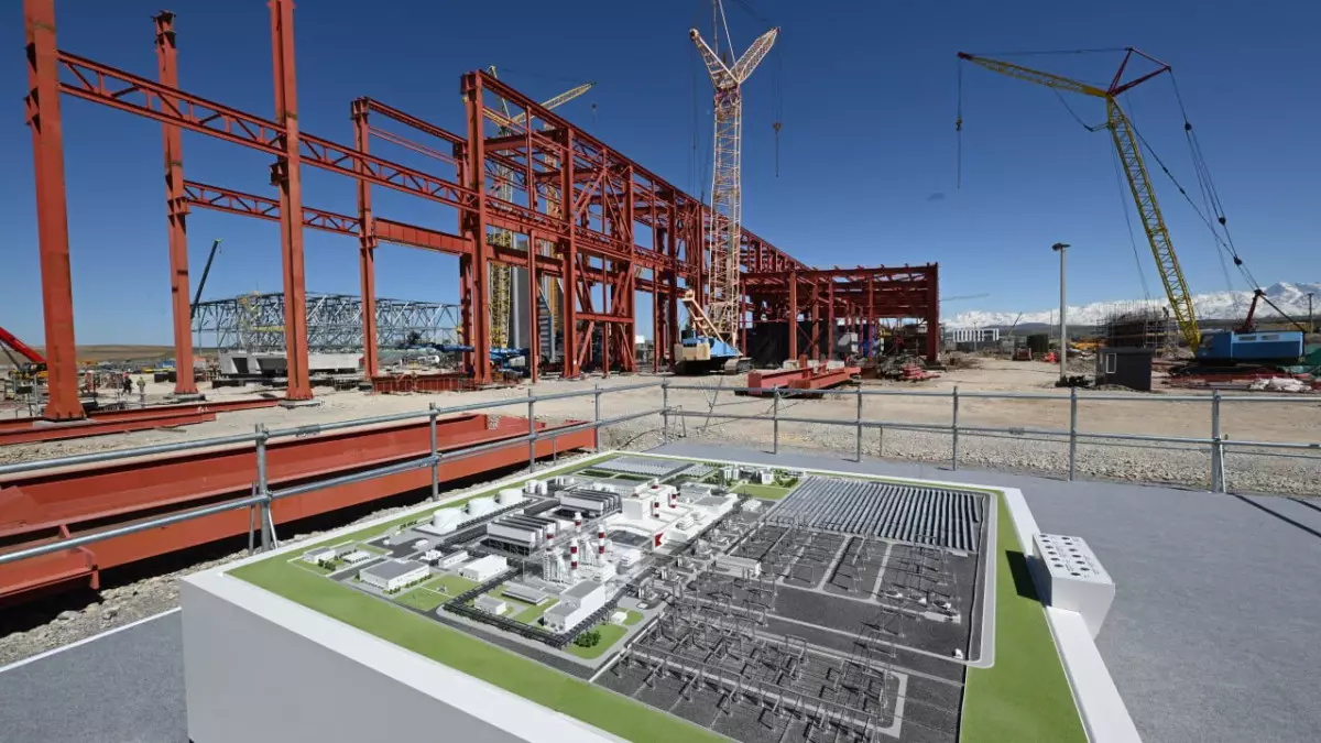 Қазақстандағы ең ірі газ электр стансасы 2026 жылы іске қосылады