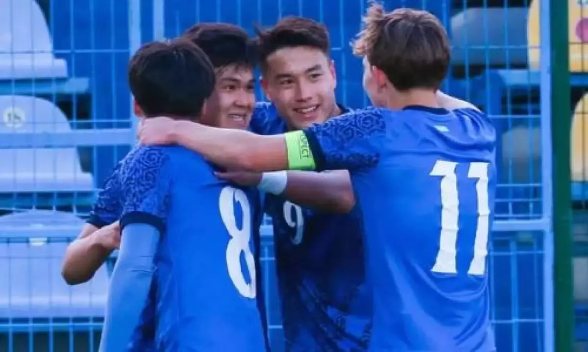 Қазақстан жастар құрамасы Еуропа чемпионатының іріктеудегі алғашқы матчта жеңіске жетті