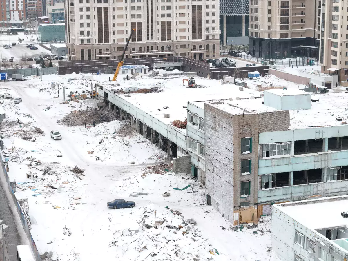 Вместо известного рынка на правом берегу Астаны появится новый ЖК