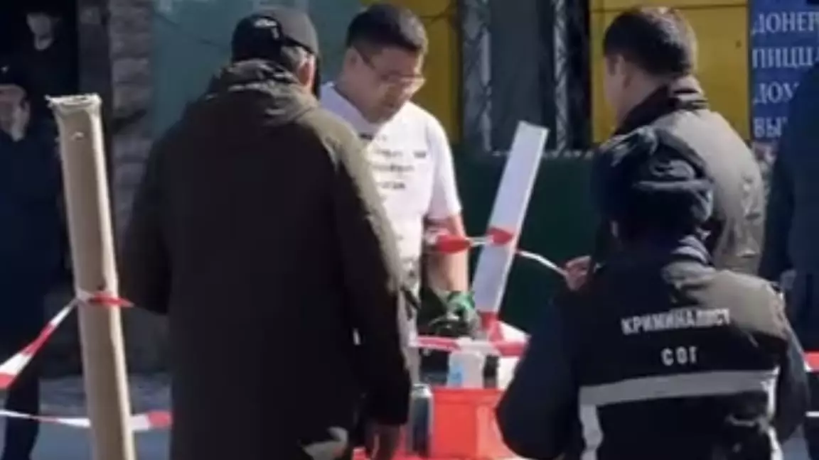 Қарағандыдағы базарда саудегер өзін-өзі өртеп жібермек болды