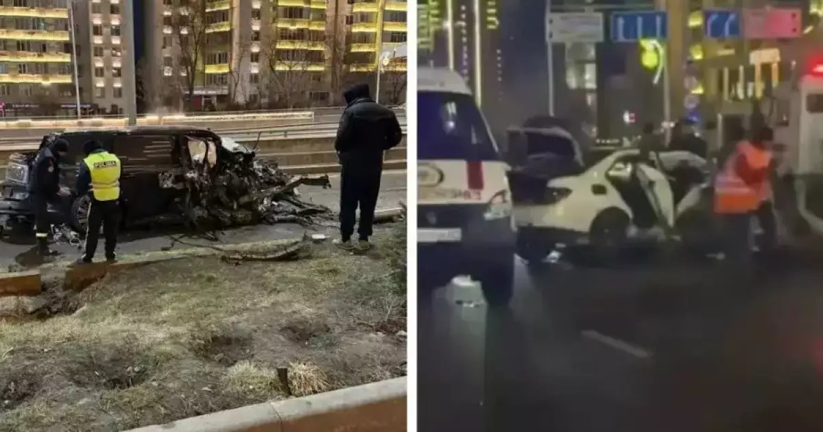  Әл-Фараби даңғылындағы жол апаты: полицейлердің жарысқа қатысы бар ма? 