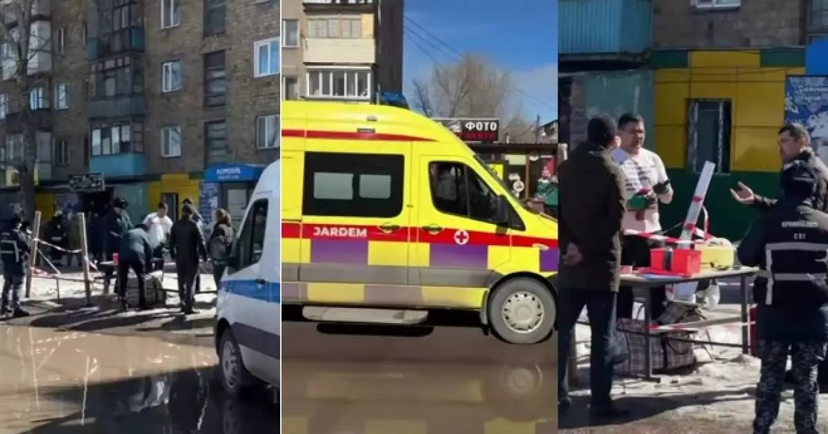  Қарағандыда базар саудагері өзін-өзі өртемек болды 