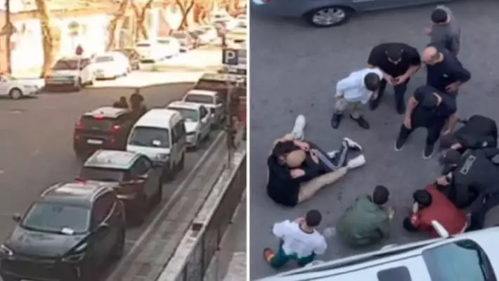 В Ташкенте водитель совершил наезд на бывшую жену и ее знакомых после ссоры