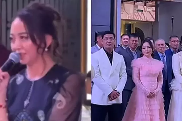 Кенжебектің әйелі тойда сіңлісіне тілек айтамын деп, сынға қалды